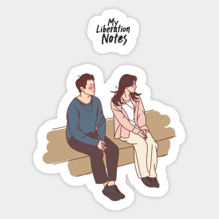 My Liberation Notes KDrama Art Sticker